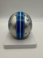 Ennis Rakestraw Jr. Autographed Detroit Lions Speed Mini Football Helmet Beckett CoA