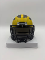 Jaishawn Barham Autographed Michigan Wolverines Mini Football Helmet Beckett CoA