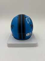 Jack Fox Autographed Detroit Lions Rave Football Mini Helmet Becket CoA