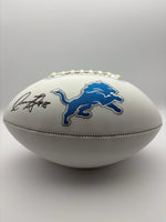 Isaac TeSlaa Autographed Detroit Lions Football Beckett CoA