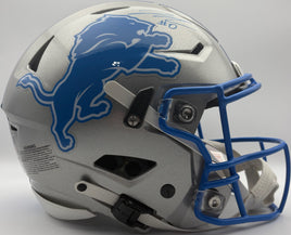 Jahmyr Gibbs Autographed Detroit Lions Speed Full-Size Flex Football Helmet Fanatics CoA