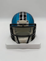 David Montgomery Autographed Detroit Lions Alternate Mini Football Helmet Beckett CoA