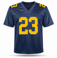 Jordan Marshall Autographed Michigan Wolverines Custom Jersey JSA CoA