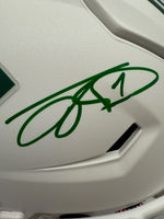 Jayden Reed Autographed Michigan State Spartans Full-Size Flex Football Helmet Beckett CoA