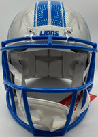 Jared Goff Autographed Detroit Lions Full-Size Speed Authentic Football Helmet Fanatics CoA.