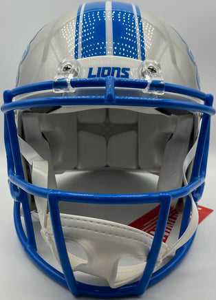 Jared Goff Autographed Detroit Lions Full-Size Speed Authentic Football Helmet Fanatics CoA.