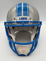 Jameson Williams Autographed Detroit Lions Speed Full-Size Authentic Football Helmet Beckett CoA