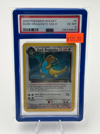2000 POKEMON ROCKET DARK DRAGONITE-HOLO.