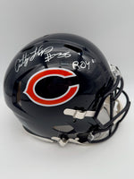 Anthony “A-Train” Thomas Autographed & Inscribed Chicago Bears Full-Size Authentic Football Helmet JSA CoA