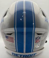 Jahmyr Gibbs Autographed Detroit Lions Speed Full-Size Flex Football Helmet Fanatics CoA