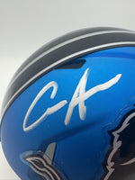 Aidan Hutchinson Autographed Detroit Lions Alternate Mini Football Helmet Beckett CoA