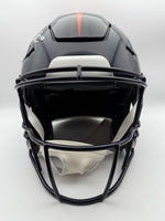 Bo Nix Autographed Denver Broncos Full-Size Flex Football Helmet Beckett CoA