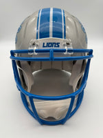 Sam Laporta Autographed Detroit Lions Speed Full-Size Authentic Football Helmet Beckett CoA