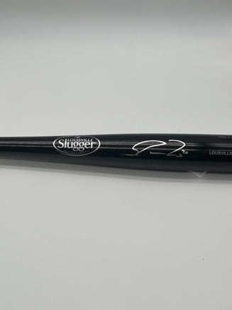 Spencer Torkelson Autographed Black Louisville Slugger Pro Stock 34" Wooden Baseball Bat w/ Fanatics CoA.