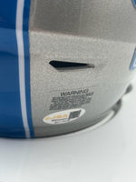 Herman Moore Detroit Lions Autographed Speedflex Midi-Helmet W/ JSA CoA