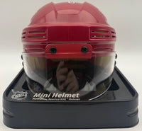 Kris Draper Autographed Detroit Red Wings Mini Hockey Helmet Beckett CoA