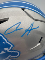 Aidan Hutchinson Detroit Lions Autographed Speedflex Midi-Helmet W/ Beckett CoA