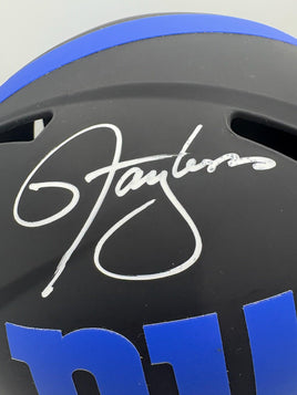 Lawrence Taylor Autographed New York Giants Full Size Replica Football Helmet JSA CoA.