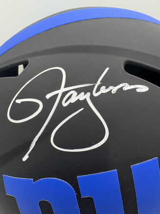 Lawrence Taylor Autographed New York Giants Full Size Replica Football Helmet JSA CoA.