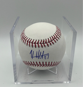 Tyler Holton Autographed Rawlings Official Major League Baseball JSA CoA