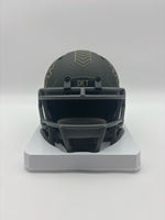 Sam Laporta Autographed Detroit Lions STS Football Helmet Beckett CoA