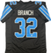Brian Branch Autographed Detroit Lions Black Custom Football Jersey Beckett CoA.