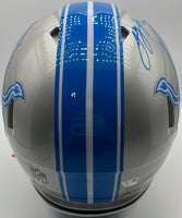 Jared Goff Autographed Detroit Lions Full-Size Speed Authentic Football Helmet Fanatics CoA.