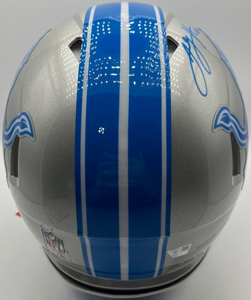 Jared Goff Autographed Detroit Lions Full-Size Speed Authentic Football Helmet Fanatics CoA.