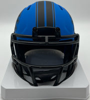 Jake Bates Autographed Detroit Lions Rave Mini Football Helmet Beckett CoA