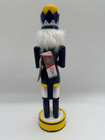 Dominic Zvada and Kalel Mullings Autographed & Inscribed Michigan Wolverines Nutcracker Beckett CoA