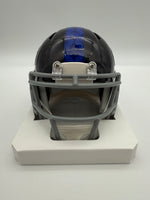 Ennis Rakestraw Jr. Autographed Detroit Lions 2024 Draft Mini Football Helmet Beckett CoA