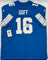 Jared Goff Autographed Detroit Lions Pro Style Blue Nike Football Jersey Fanatics CoA
