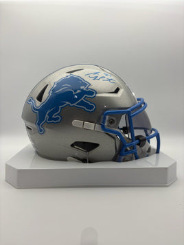 Sam Laporta Detroit Lions Autographed Speedflex Midi-Helmet W/ Beckett CoA