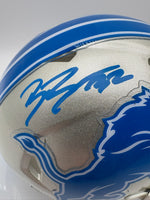 Brian Branch Autographed Detroit Lions Speed Mini Football Helmet Beckett CoA