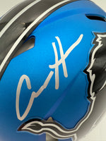 Aidan Hutchinson Autographed Detroit Lions Alternate Full-Size Authentic Football Helmet Beckett CoA