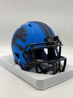 Kerby Joseph Autographed Detroit Lions Rave Mini Football Helmet JSA CoA