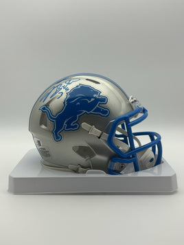 Joique Bell Autographed Detroit Lions Speed Mini Football Helmet JSA CoA