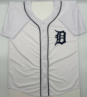 Colt Keith Autographed Detroit Tigers White Custom Baseball Jersey JSA CoA