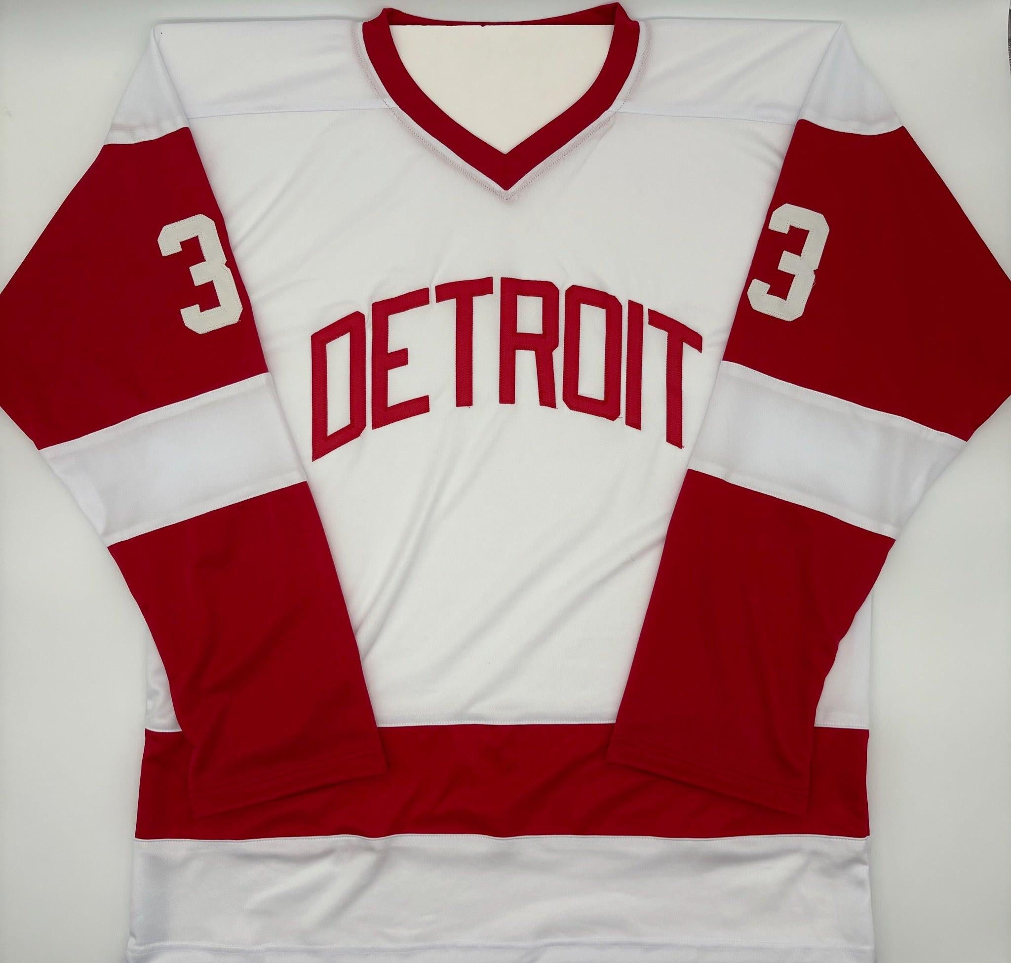 detroit red wings gear Kris Draper Autographed & Inscribed Detroit Red Wings Custom Hockey Jersey Beckett CoA