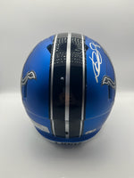 Ndamukong Suh Autographed Detroit Lions Speed Alternate Full-Size Replica Football Helmet Beckett CoA