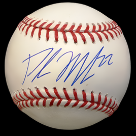 Parker Meadows Autographed Rawlings Official Major League Baseball JSA CoA