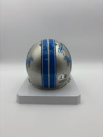 Brian Branch Autographed Detroit Lions Speed Mini Football Helmet Beckett CoA
