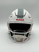 Jayden Reed and Kenneth Walker Autographed Michigan State Spartans Full-Size Flex Football Helmet Beckett CoA