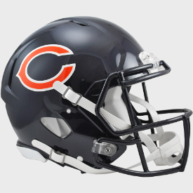 Chicago Bears Authentic Speed Football Helmet