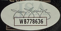 Wenceel Perez Autographed Rawlings Black Bat w/ JSA Authentication