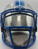 Jameson Williams and Sam LaPorta Autographed Detroit Lions Speed Full-Size Replica Football Helmet Beckett CoA