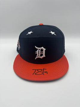 Tarik Skubal Autographed 2025 All-Star Game Official Major League Baseball Hat Fanatics CoA
