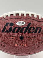 Jon Jansen Autographed Michigan Wolverines Football JSA CoA.