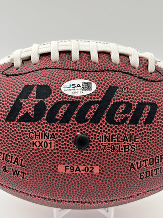 Jon Jansen Autographed Michigan Wolverines Football JSA CoA.