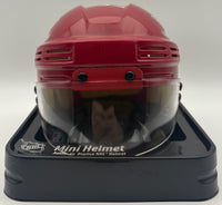 Joe Kocur Autographed Detroit Red Wings Mini Hockey Helmet Beckett CoA